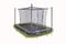 Avyna Pro-Line trampoline 215x155 cm InGround + Royal Class Veiligheidsnet & trapje - met topkwaliteit beschermrand Grijs 