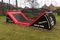 12 Springs Curve-One Trampoline One Side Flat