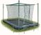 Veiligheidsnet groen voor TEPL-352 trampoline + tool